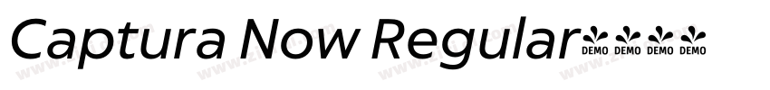 Captura Now Regular字体转换